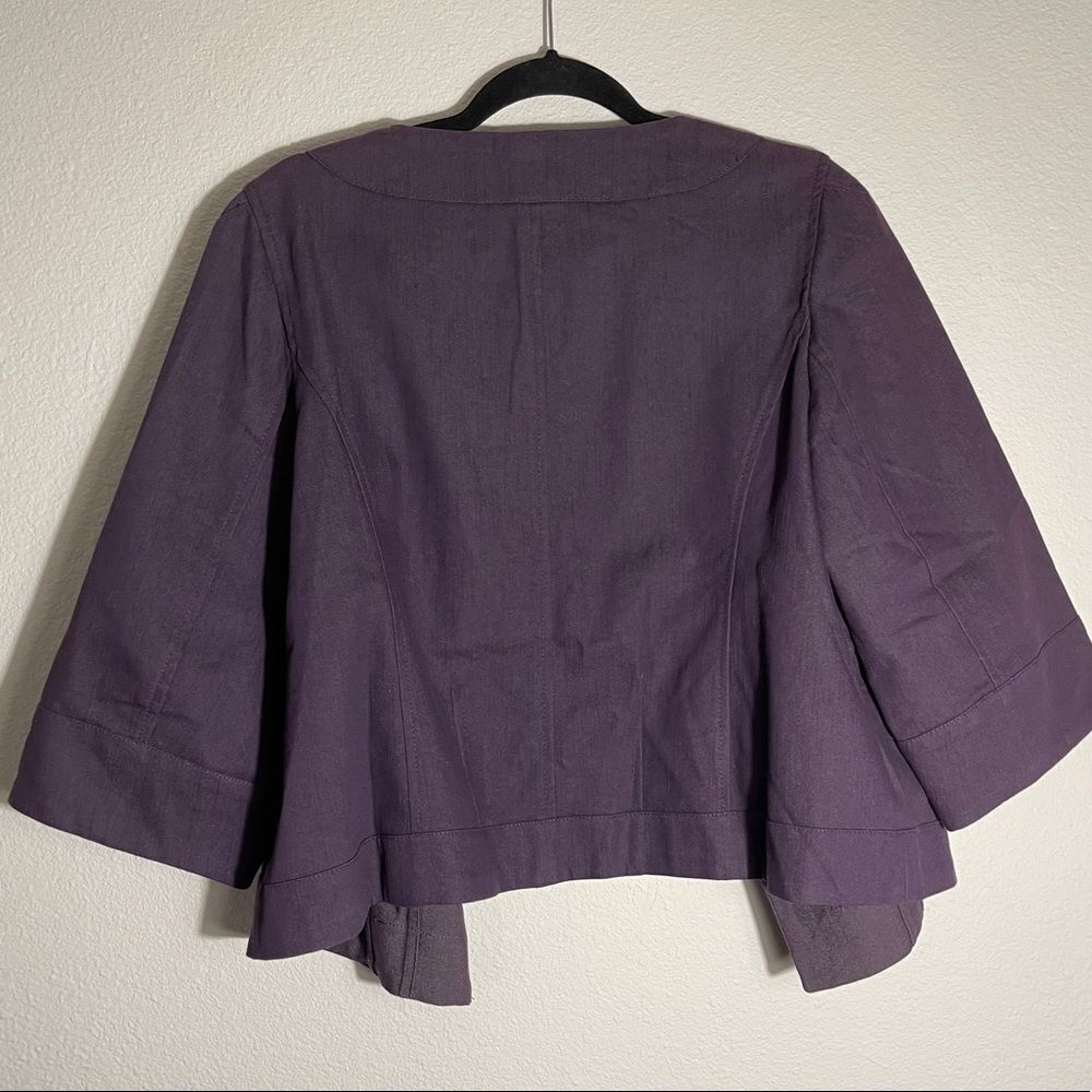 Essentials Jacket Purple NWT - Picture 4 of 7